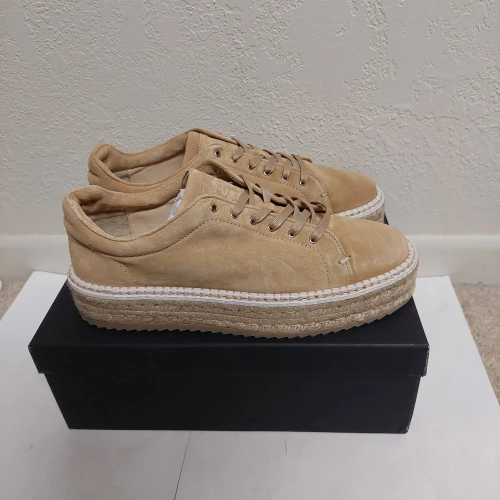 Rag & Bone Women’s Tan Espadrille Sneakers 10B